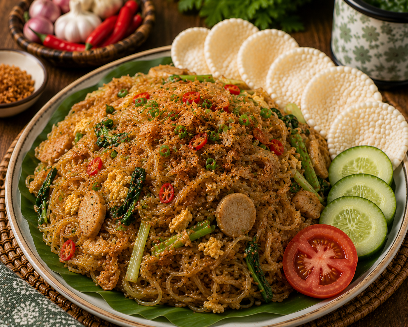 Mie Sagu Biasa